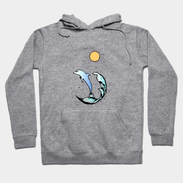 Dolphin Hoodie by funNkey